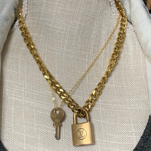 Louis Vuitton Jewelry - Louis Vuitton Lock & Key with 2 Necklaces